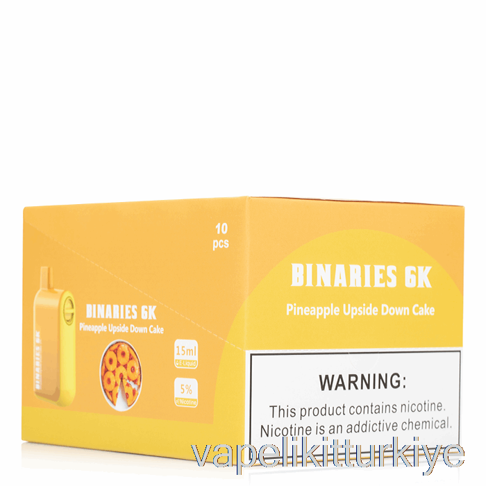Vape Elektronik Sigara [10'lu Paket] Ufuk Ikili Dosyaları 6k 6000 Tek Kullanımlık